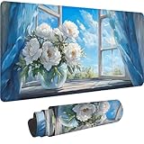 【Meilleur Choix】: Si vous avez des questions sur notre tapis de souris important après l'achat, n'hésitez pas à nous contacter à tout moment.Un grand coussin de souris avec design et une impression personnalisés sera une décoration attrayante sur chaque table en tant que cadeau de maison ou de bureau pour les collègues, la famille ou les amis