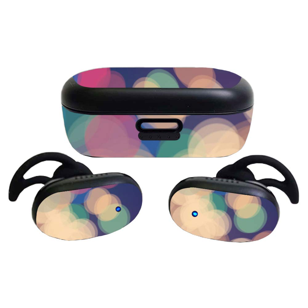 MightySkins Glossy Glitter Skin Compatible with Bose QuietComfort Earbuds (2020)
