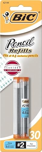 BIC L530P1 - Recambios para plomo punta fina 0020in 30 unidades