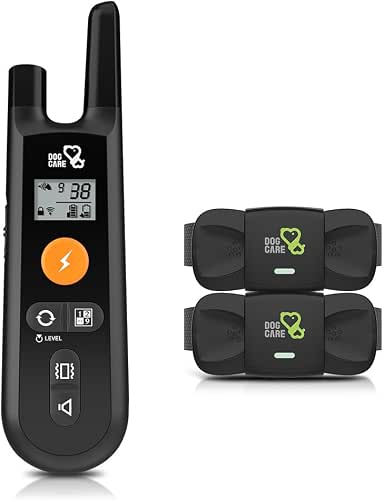DOG CARE Dog Training Collar - Rechargeable Dog Shock Collar