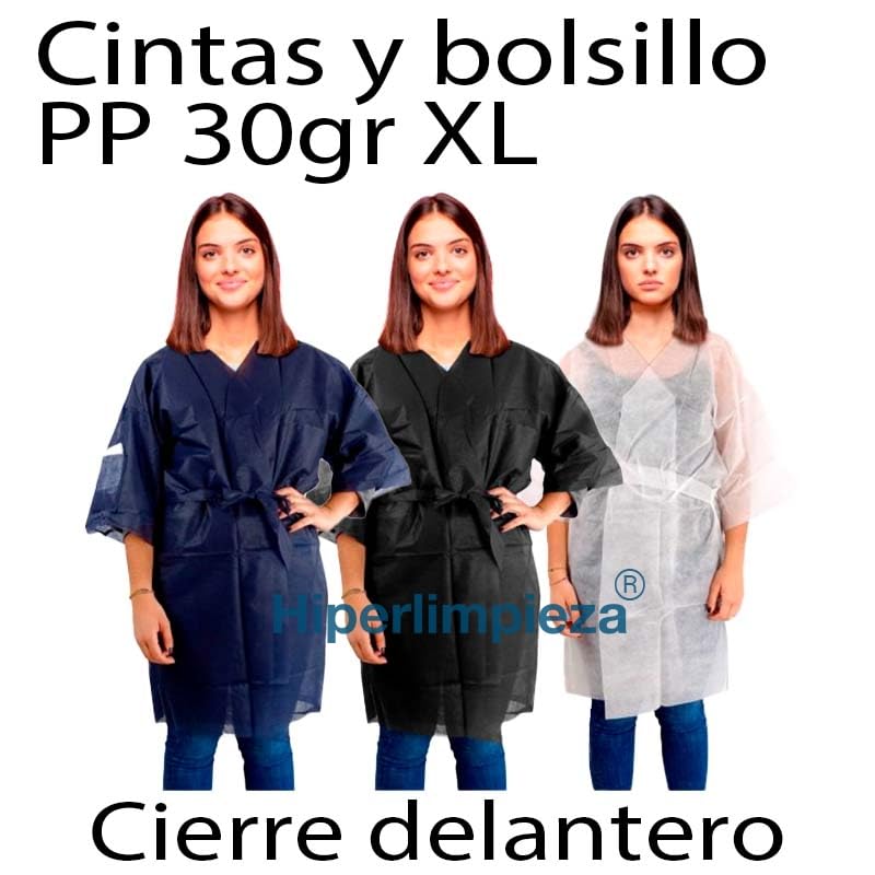 Batas desechables tipo kimono evitan manchas e irritaciones en la piel 2