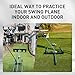 GKandi Golf Training Aid Aim Gate with 3 in 1 with 6 Alignment Sticks 5 Different Swing Plane Angles, Professional Portable Light Weight for Golf Swing Trainer fit Indoor Outdoor (3 in 1)