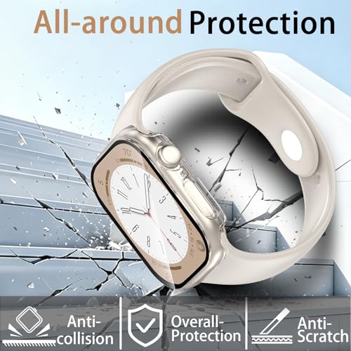 [2 Pack] Waterproof Case for Apple Watch Series 11/10 46mm by HAANILKYI - Used condition - Image 3