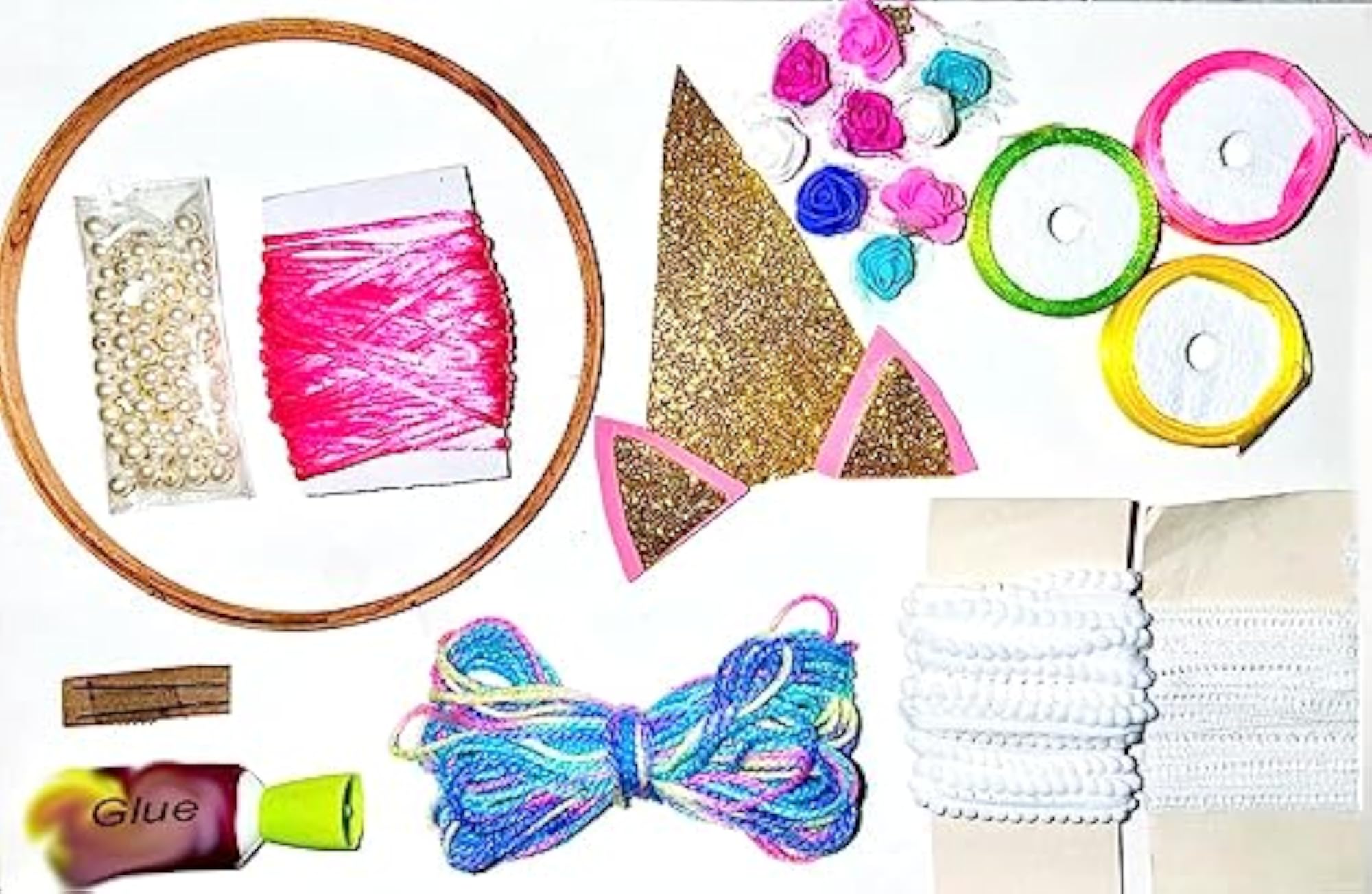 Unicorn Theme DIY Dream Catcher Making Kit