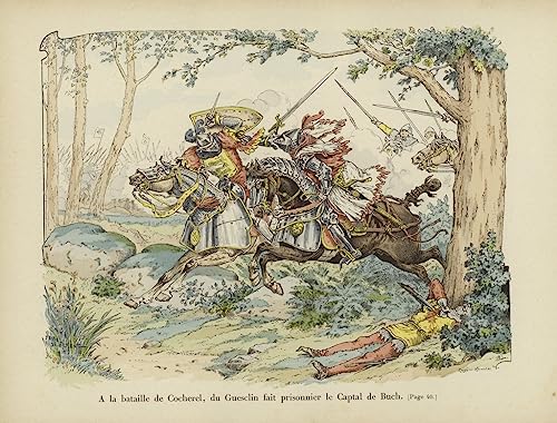 Impression d'art Bertrand Du Guesclin de Paul De Semant affiche de qualité