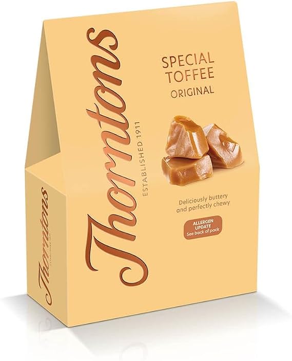 Thorntons Original Special Toffee 200g Pack of 4