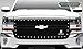 T-Rex Grilles 2016-2018 Silverado 1500 X-Metal Grille, Black, 1 Pc, Replacement, Chrome Studs, 2 Bar Design - PN #6711301