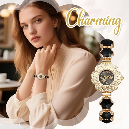 Montre femme chic analogique quartz robe soirée Oidea - 7