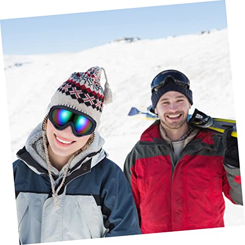 SUPVOX 1 Par óculos de esqui light levinho leve óculos de viseira motocicleta protetor de olhos espo