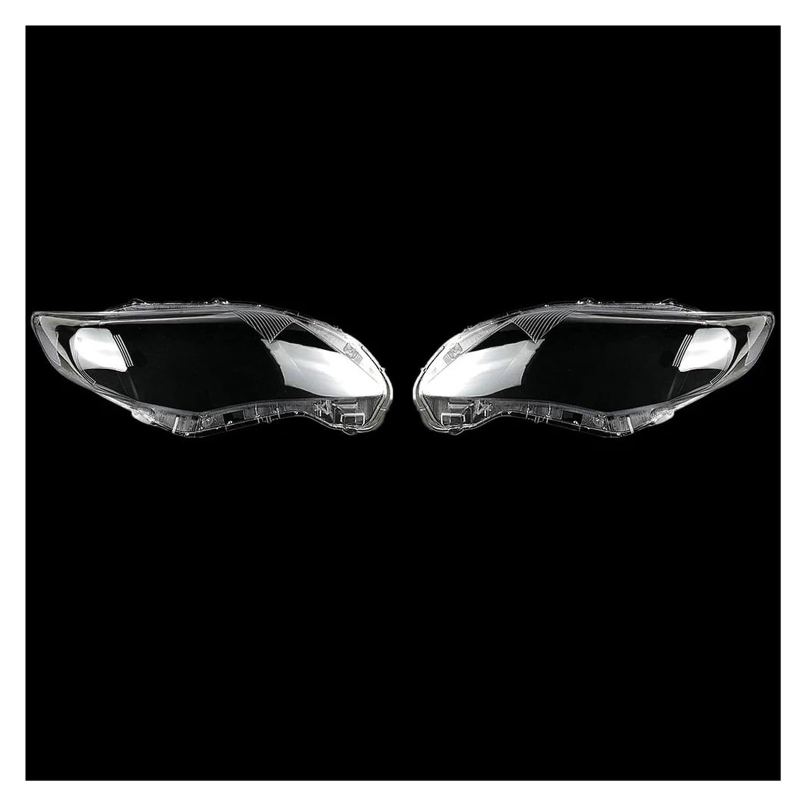 Car Lights Headlight Assembly For Toyota For Corolla 2010~2013 Front Headlamps Cover Transparent Headlight Shell Lens(Pair)