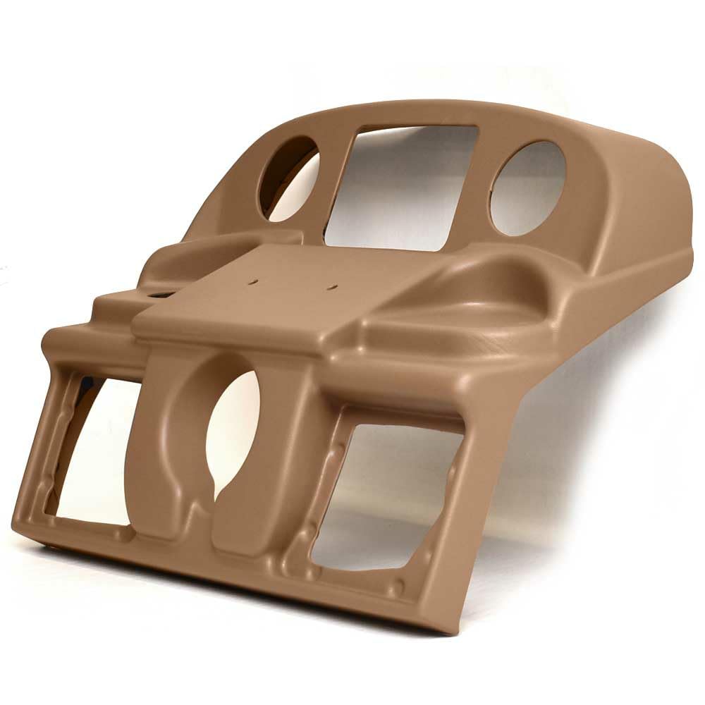 Crownline Boat Blank Dash Panel AE-331-347 | Brown Faux Leather