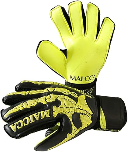 Miniatura 6 de Guantes de portero de fútbol, protección para jóvenes y adultos, guantes de portero de fútbol, guantes de fútbol de protección súper agarre con