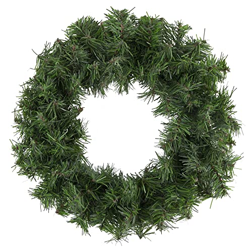 Canadian Pine Small Artificial Christmas Wreath...