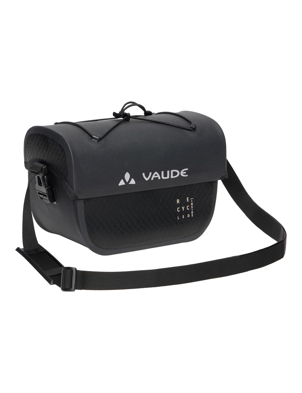 VAUDE Aqua Box 4 (rec), 6 Liter Lenkertasche für Radreisen, wasserdicht verschweißt, Made in Germany