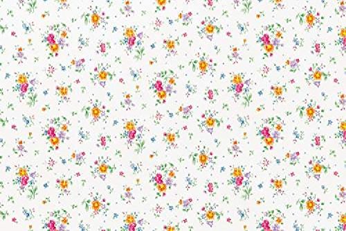 DC Fix Rolle 45x200 cm Floral Sticky Back Plastic (0193 Sunflor White