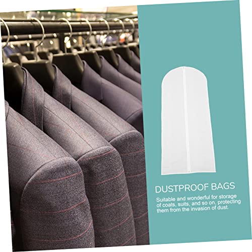 DECHOUS 5pcs Reusable Garment Bag for Clothes Packaging Hanging Storage Bag Vacuum Storage Cover Home Clothing Cover Garment Holder4