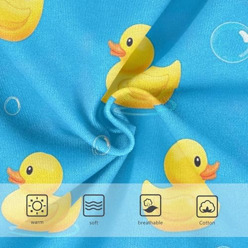 Girls Underwear Toddler 2t Cotton Girl Panties Cute Animal Undies Kids Briefs Yellow Ducks Bubbles Bright Blue3