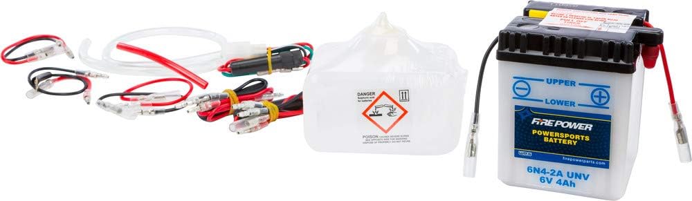 Fire Power Battery W/ACID Compatible With Honda CT110 1980-1986