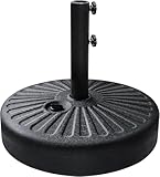 EliteShade Umbrella Base Water Filled Stand Market Patio Outdoor Heavy Duty Umbrella Holder(Black)