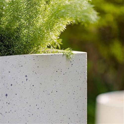 Pots de fleurs contre l'excès d'eau en argile de magnésium avec drainage efficace