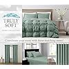 TRULY SOFT Multi Stripe Grey Polyester 3-Piece Full/Queen Quilt Set, Stripe Themed, for Men and Women, Oeko-TEX Certified Confidence