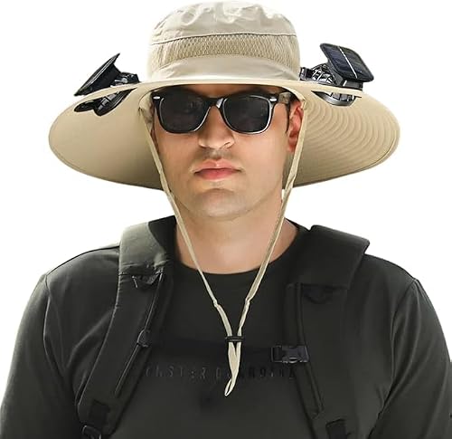 Outdoor XKV2024 fishing-hat, A Khaki