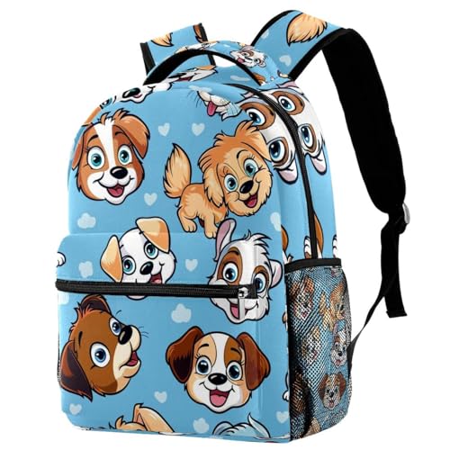 Sac à dos de voyage multicolore avec porte-bouteille pour fille et garçon