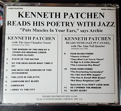 Pochette de Reads His Poetry with Jazz [Import]