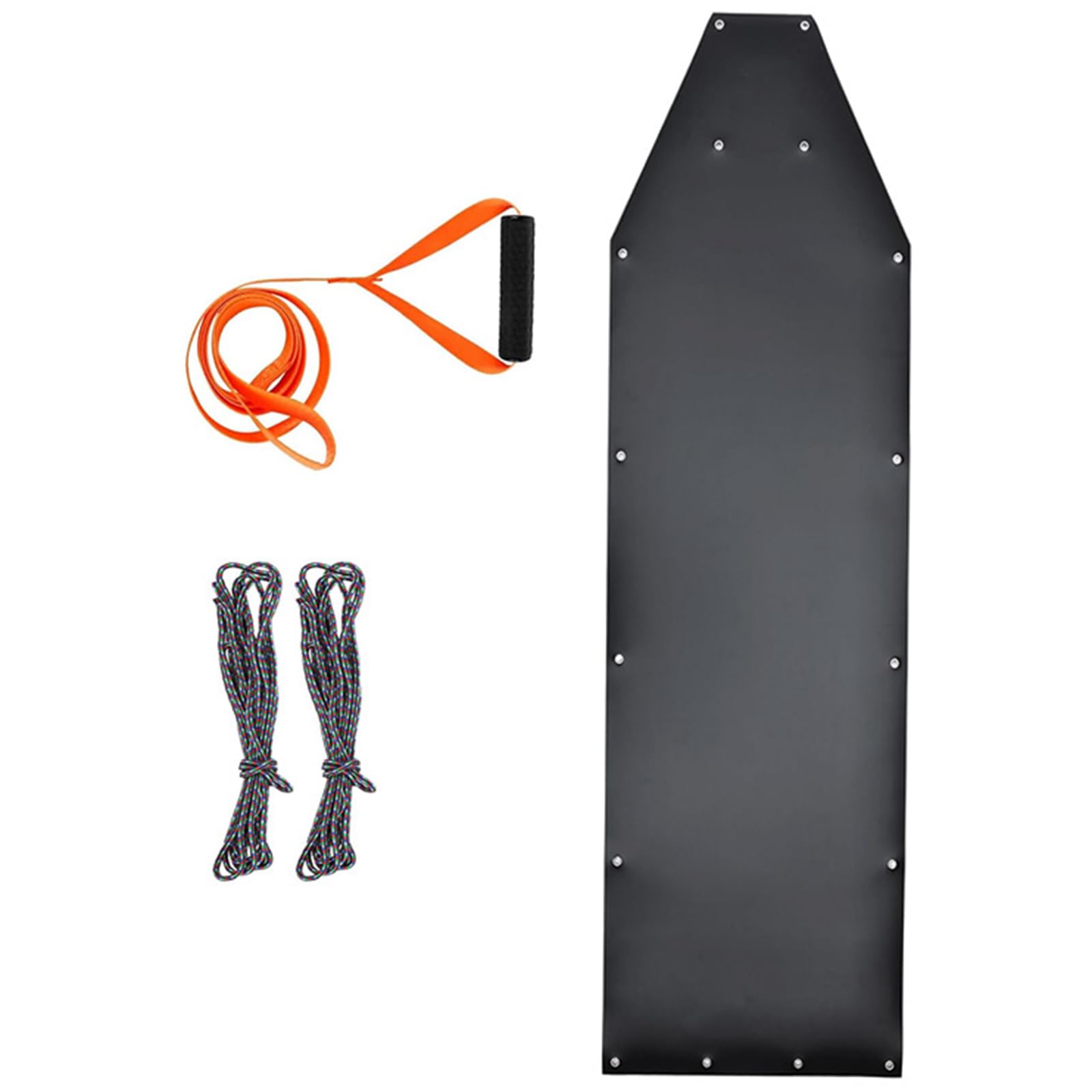 Trineos profesionales para equipos de grado profesional con limpieza de superficies lisas y compactos, portátiles, trineos multiusos para exteriores