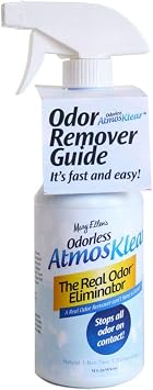 Mary Ellen Products Atmosklear Odor Eliminator, 16-Ounce 30016,Clear