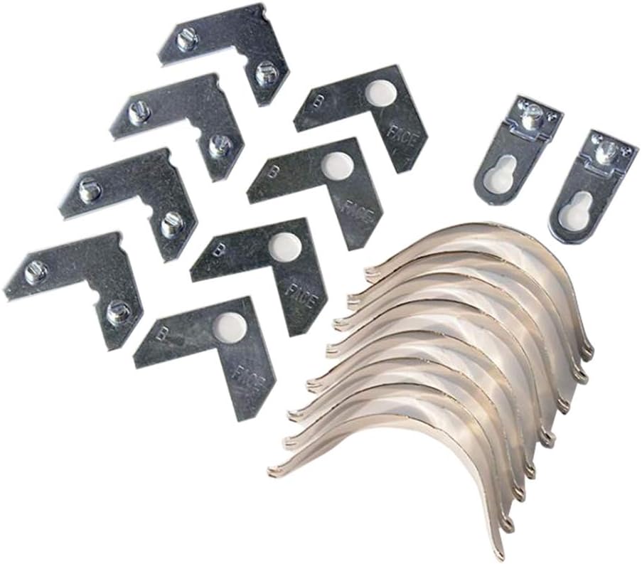 1Set Professional Hardware Kits Accessories Metal L Shaped