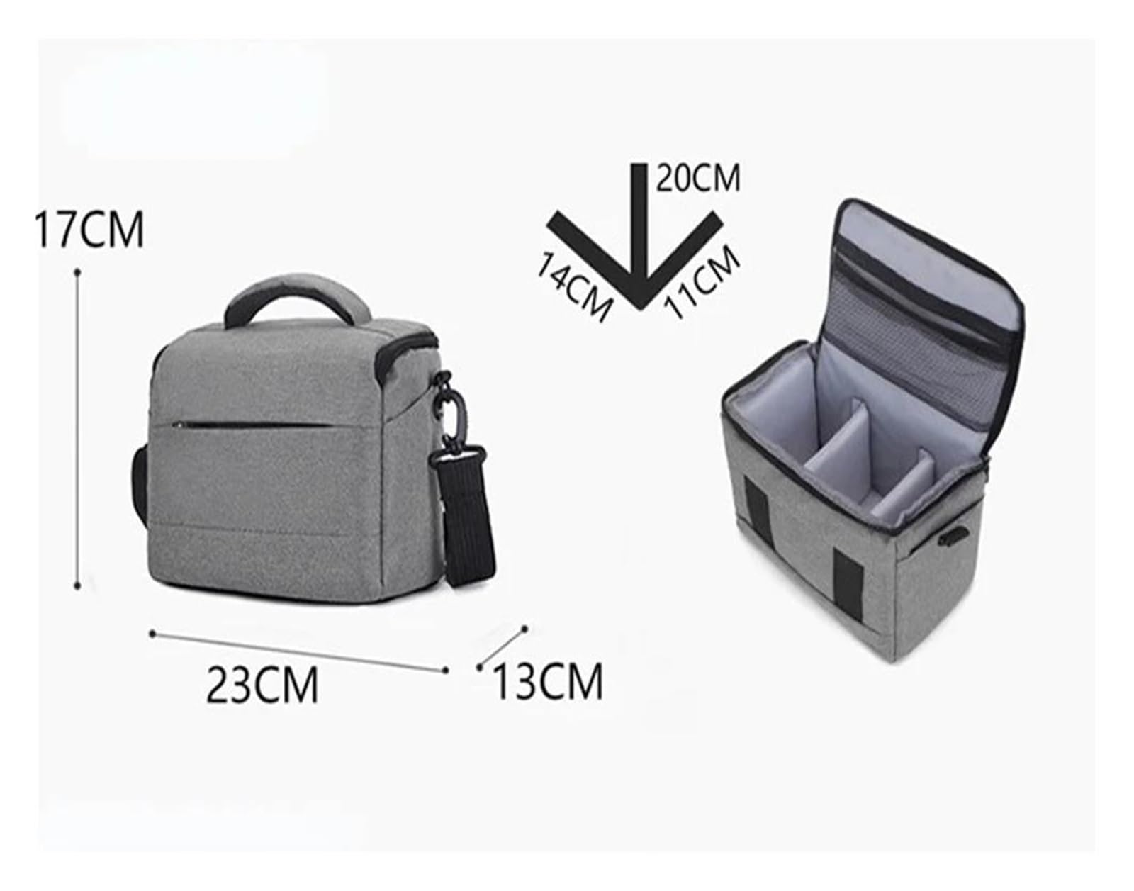 Zaino macchina fotografica per drone DSLR Borsa per fotocamera reflex per Pe&nt&ax K3, K5, borsa a tracolla in nylon, borsa portatile per fotografo