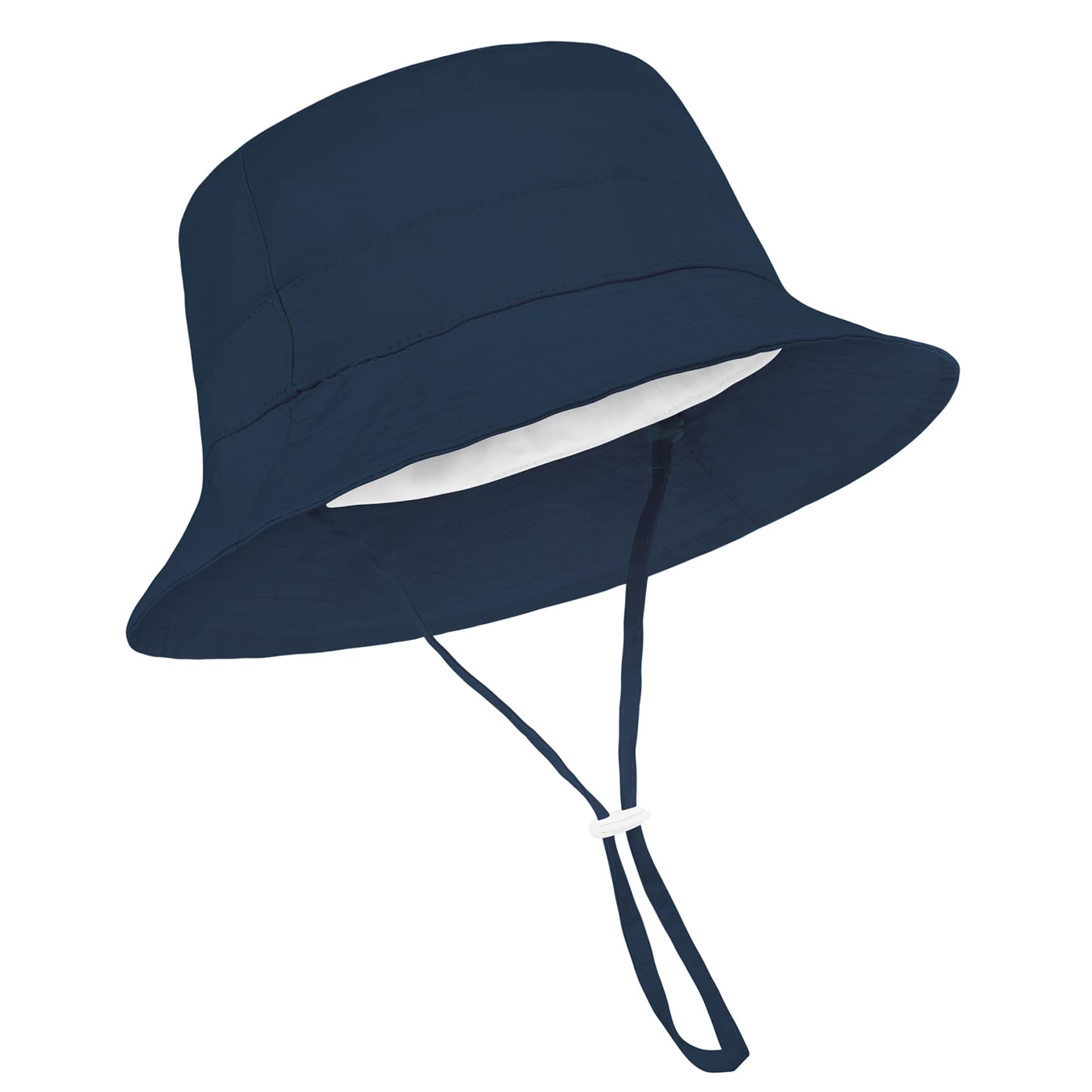 Durio UPF 50+ Beach Baby Sun Hat Sun Protection Cute Wide Brim Summer Baby Boy Bucket Hats Toddler Sun Hats for Girl 6-12MTH