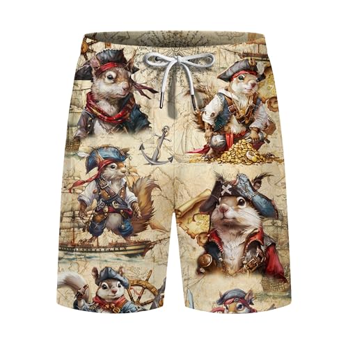 ACEPrints Funny Hawaiian Shorts for Men Casual Shorts Men Retro Hawaiian Mens Shorts Swim Shorts for Men Mens Swim Trunks4