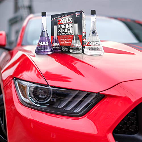 Zmax 51-212 - Engine Formula - Easy To Use - Engine Treatment - Reduces Carbon Build-Up, Lubricates Metal, Extends Life Of Car Or Truck - Runs Efficiently & Improves Gas/Diesel Mileage - 12 Oz. Single #TOP4