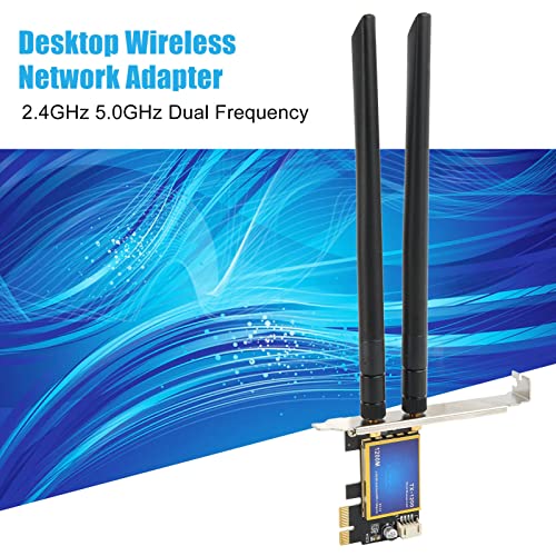 Jectse Bluetooth 4.0 Network Adapter, 1200Mbps High Gain Antenna PCIE Wireless Wifi Adapter - Image 4