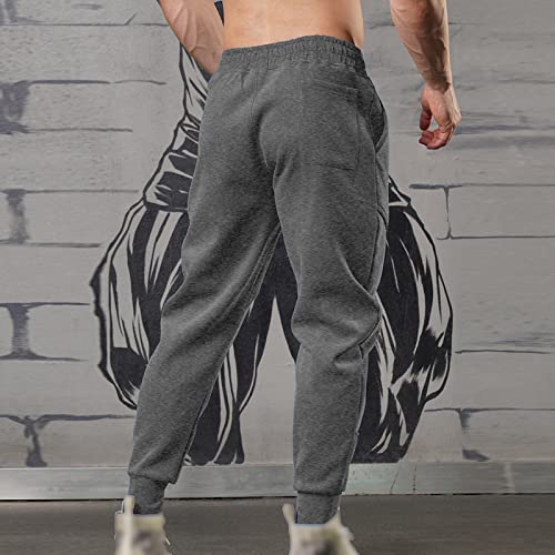 Mens Sweatpants Open Bottom Joggers for Men Baggy Straight Wide Leg Open Bottom Casual Pants Workout Casual Pant3