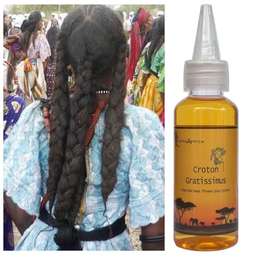 West African Scalp Awaken Oil — Herbal Blend with Castor oil and Rosemary Oil for Fuller-Looking &...