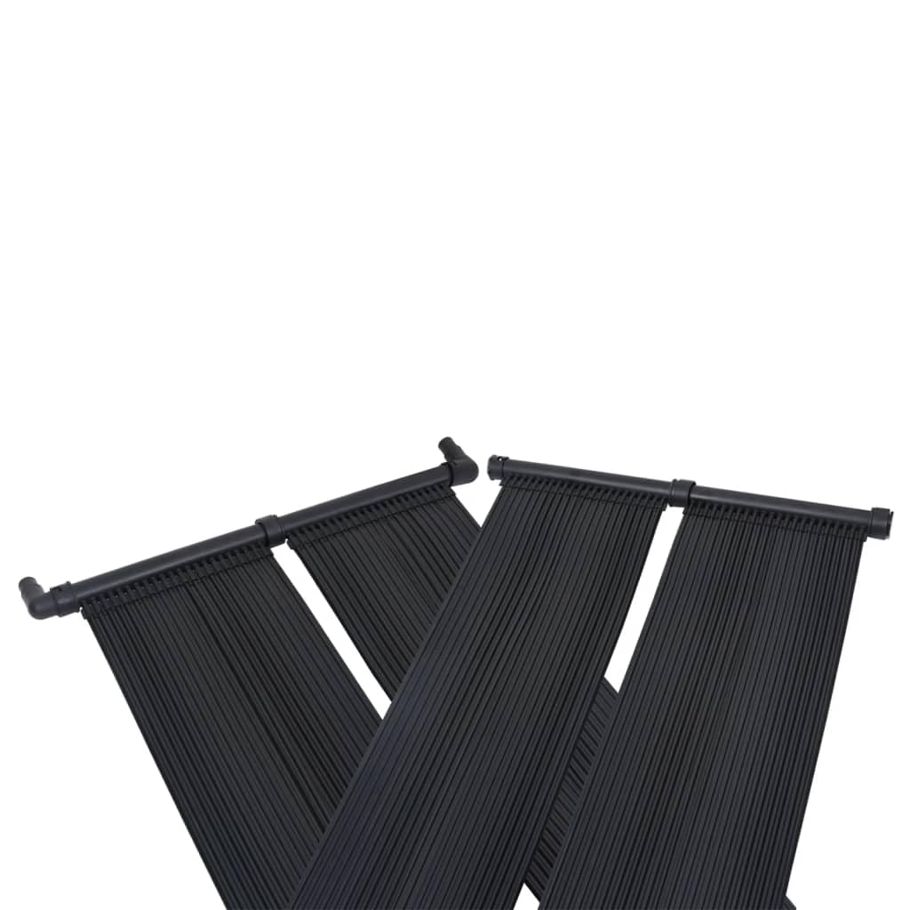 Vidaxl Multicolored Solar Pool Heating Panels - 2 Pcs 80X310 Cm Polyethylene Panels - 10 Degree Temp Lift - Compatible With Most Pool Pumps