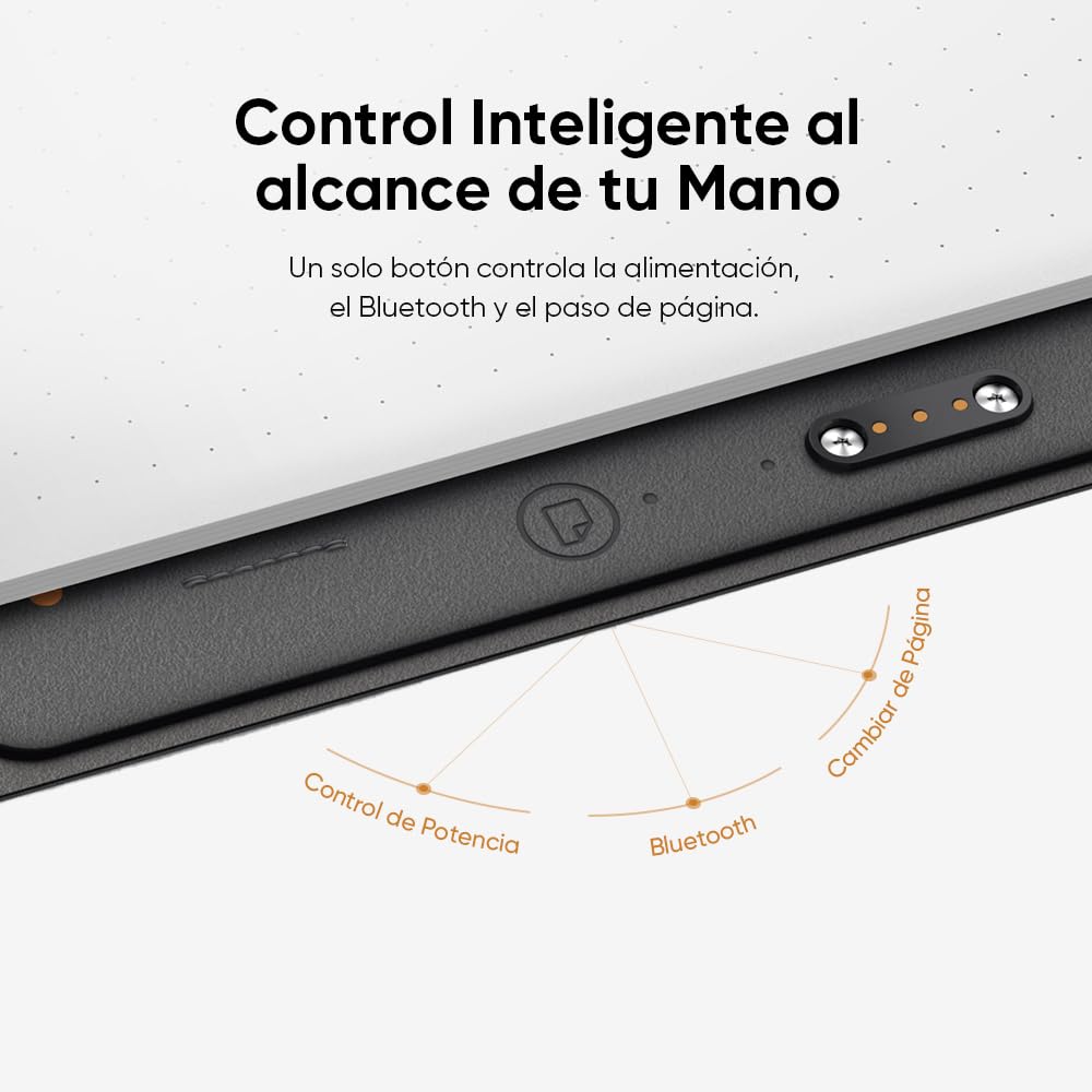 XPPen Note Plus Bluetooth 5.3 Notebook Inteligente A5 Hoja con 8192 Niveles de Presión para Estudiar Tomar Notas y Dibujar Compatoble con Android, iOS
