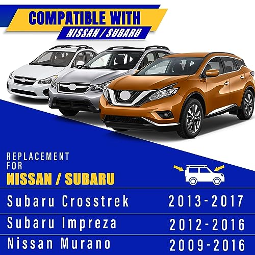 3 wipers Replacement for 2013-2017 Subaru Crosstrek/2012-2016 Subaru Impreza/2009-2016 Nissan Murano, Windshield Wiper Blades Original Equipment Replacement - 26"/16"/12" (Set of 3) U/J HOOK by Rooppa - Image 5