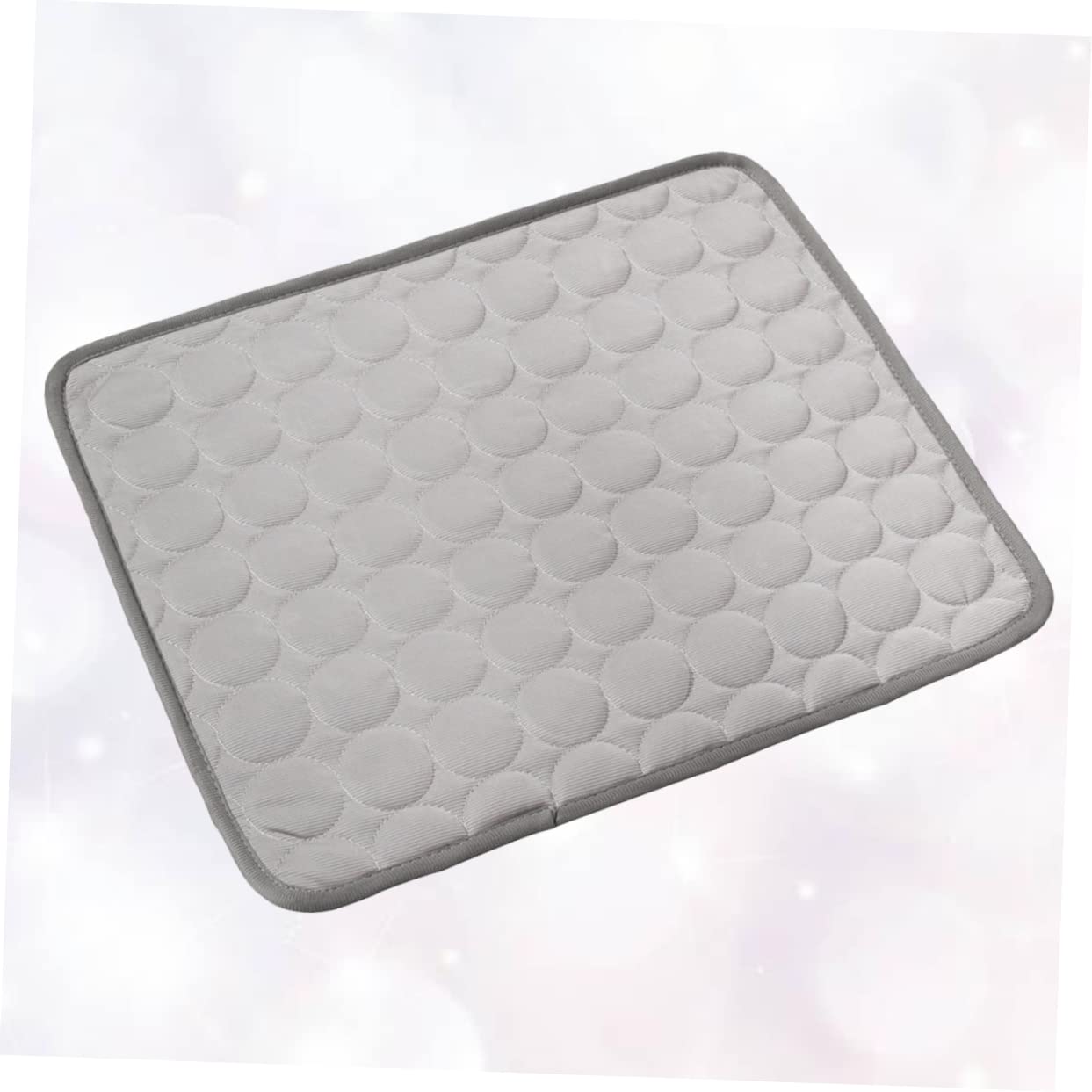 Happyyami Tappetino Refrigerante Per Animali Domestici in Tessuto Traspirante Confortevole e Durevole Raffredda Uniformemente Cane e Gatto Lavabile e Adatto Per Uso Interno Ed Esterno Misura