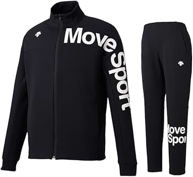 Amazon | デサント ジャージ メンズ 上下 DESCENTE MoveSport 裏