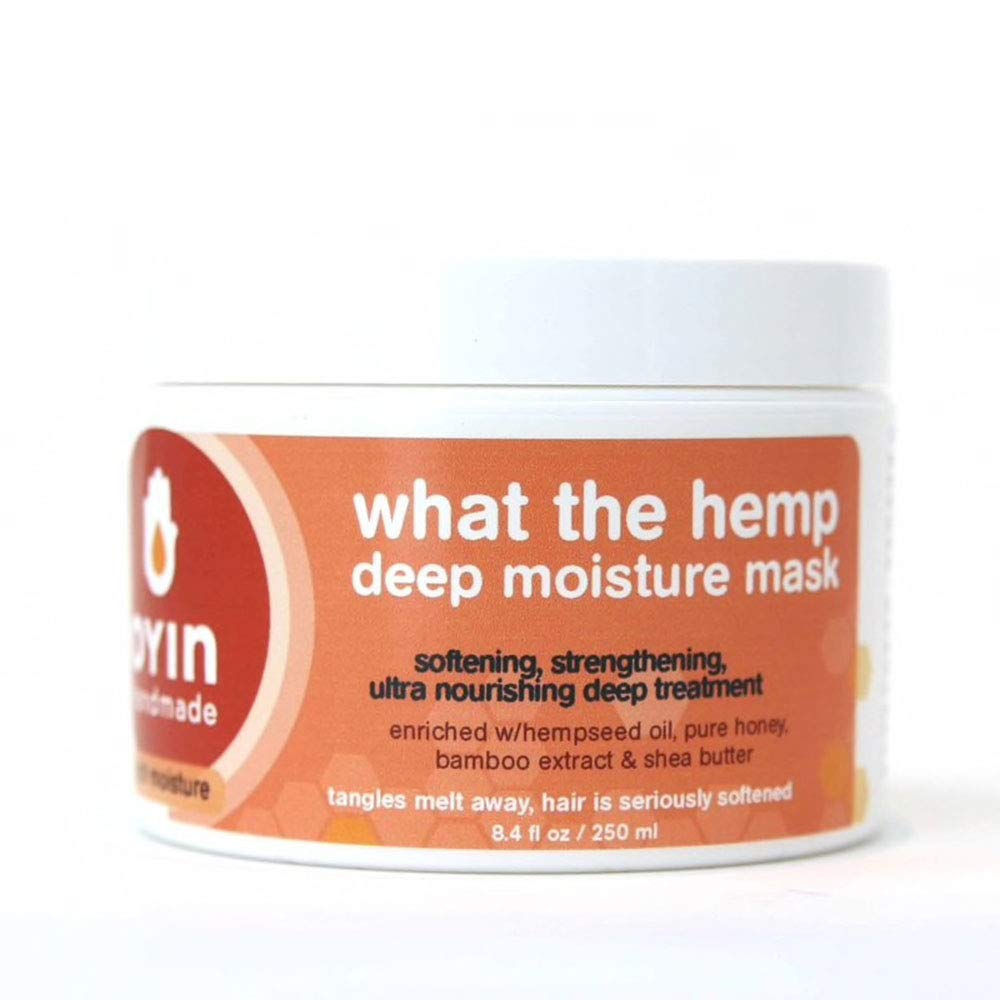 What The Hemp Deep Moisture Mask with Hempseed Oil, Pure Honey, Bamboo Extract & Shea Butter |8oz