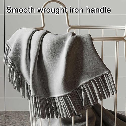 Panier à linge en métal ventilé et durable pour protéger vos vêtements