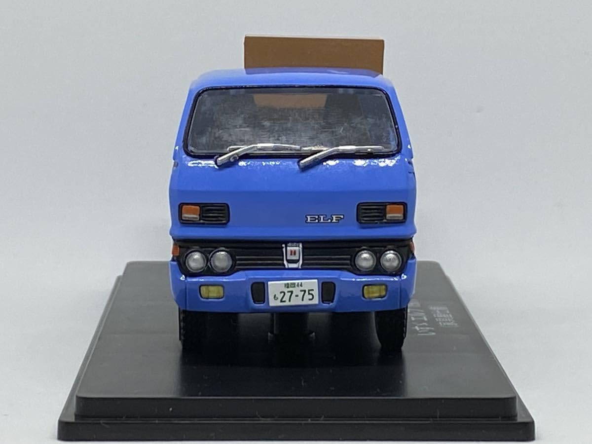 懐かしの商用車コレクション　vol.105 いすゞ　エルフダンプ ISUZU ELF 】いすゞエルフ TLD26 昭和57年式 ライト点灯 荷台
