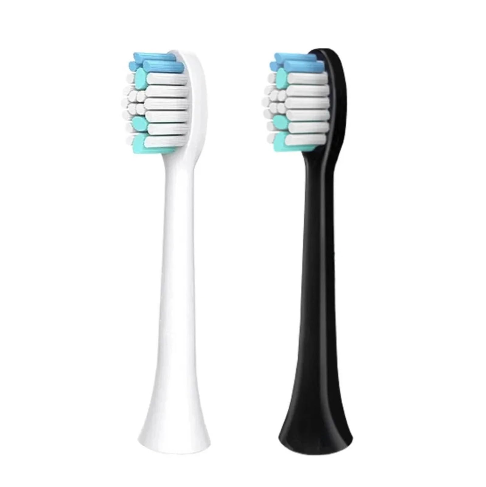 Cabezales de cepillo dientes eléctricos | Compatibilidad for S100 S200 S600 S700 S800 S900 S710 S820 S910 Alfawise Digoo DG-YS11(BLACK 16pcs)