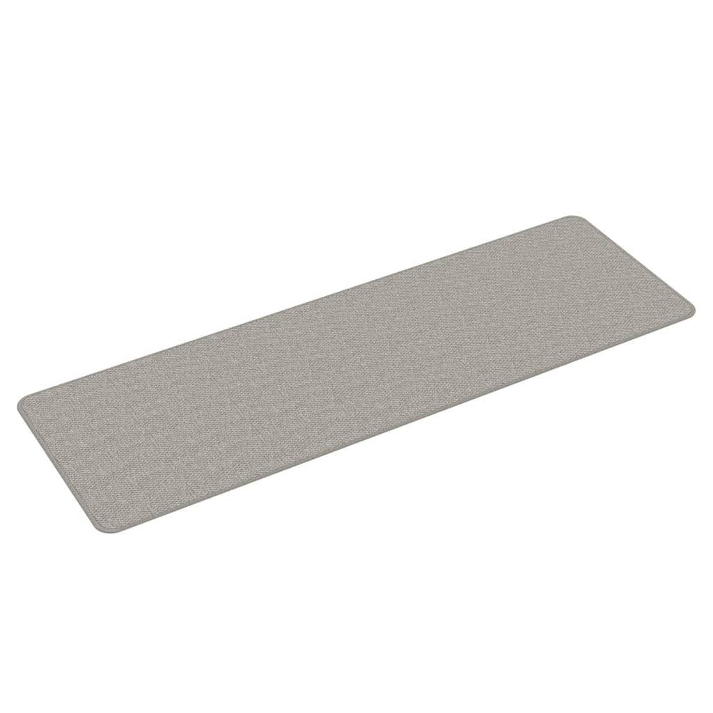 Tapis de sol absorbant et lavable en machine Platina aspect sisal