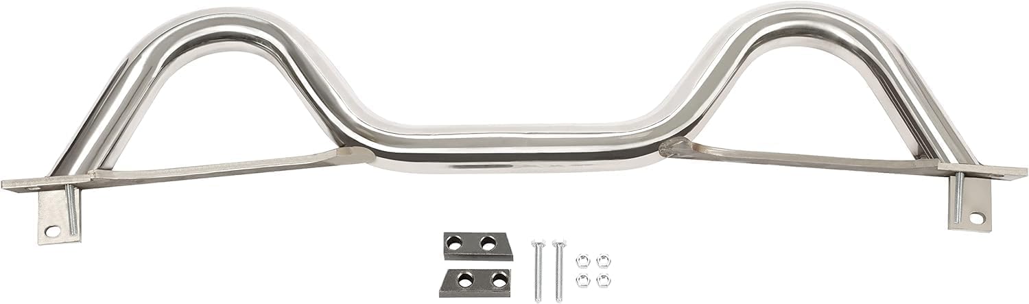 Kojem Roll Bar Compatible with 1990-2005 Mazda Miata MX5 Roll Cage 304 Stainless Polishing Steel -Silver