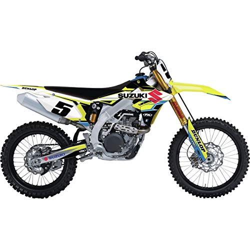 Factory Effex EVO 16 Shroud Graphic Kit - Suzuki for 02-24 Suzuki RM85